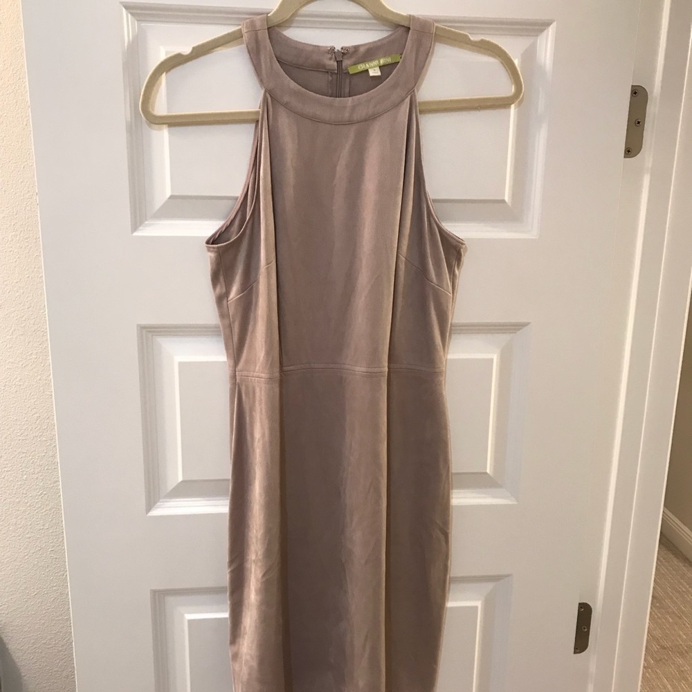 Gianni Bini Suede Makayla dress